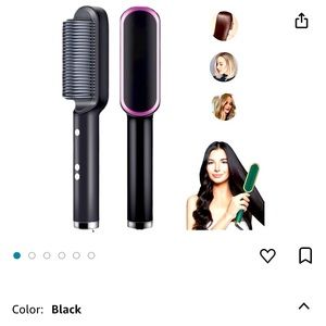 Hair straightener black